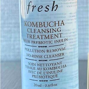 Fresh Kombucha Cleansing Treatment + Prebiotic Inulin Travel Sz .6 oz new no box